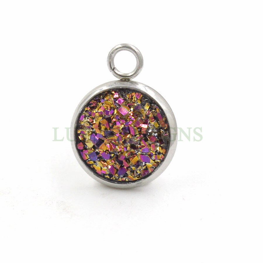 12mm Druzy Charms