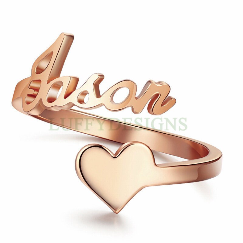 Personalized Couples Ring