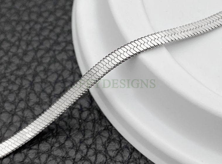 Flat Snake Necklace