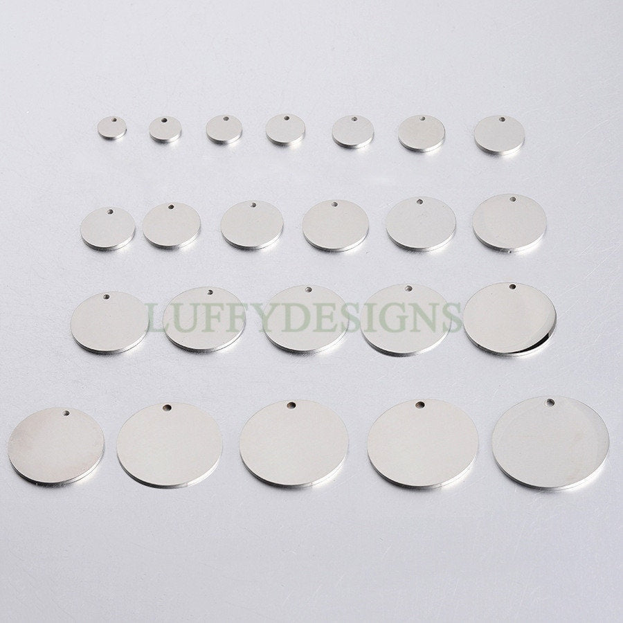 Round Disc Tags