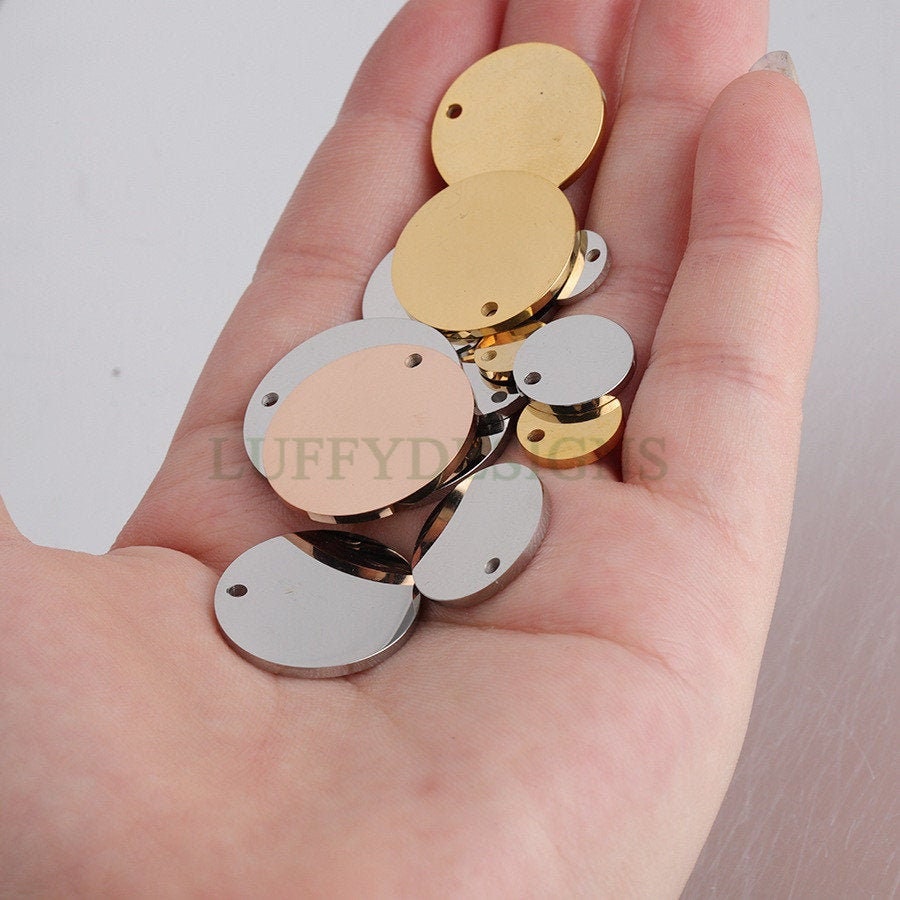 Round Disc Tags