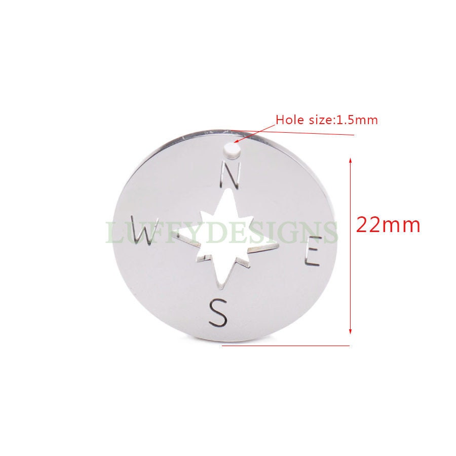 Compass Charm