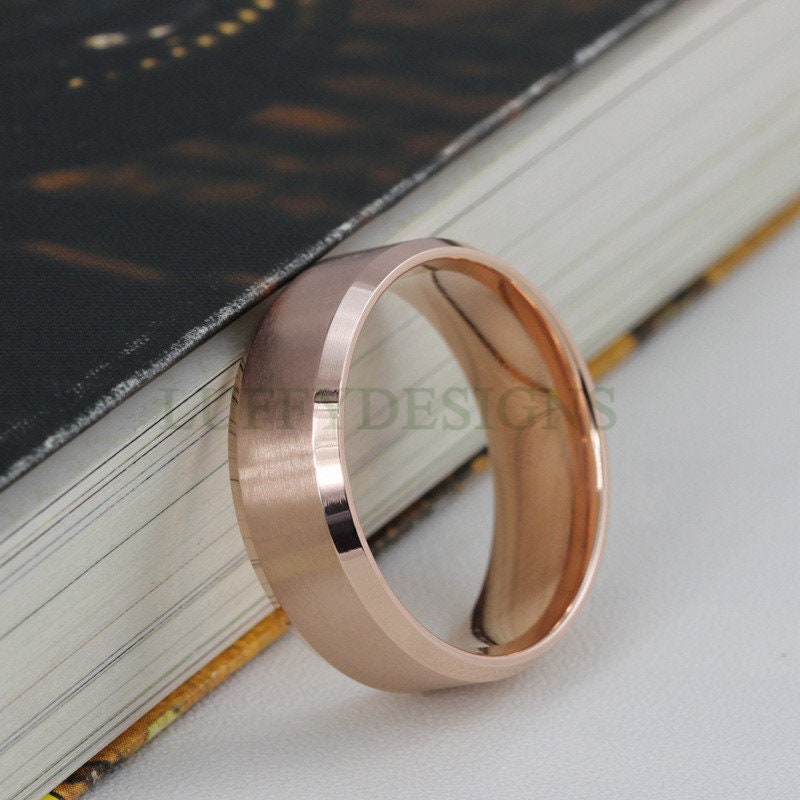 Personalized Ring, Custom Name Ring, Engagement Ring, Gold Matte Ring, Promise Ring, Engraved Ring, Wedding Band, Chrismas Gift,Gift For Her