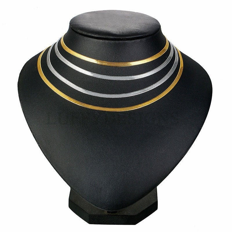 Flat Snake Necklace