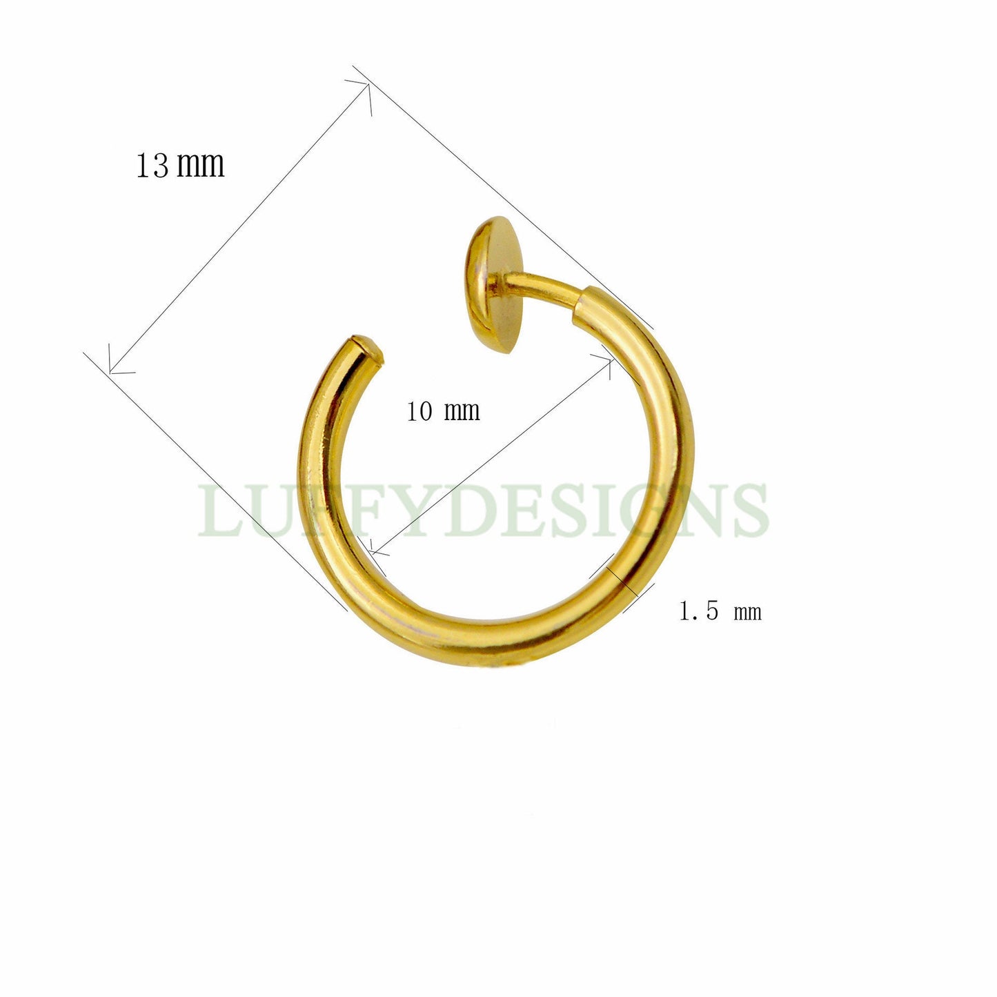 Clip Hoop Earring
