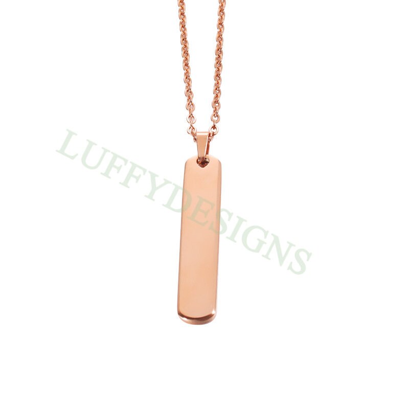 Bar Blank Necklace