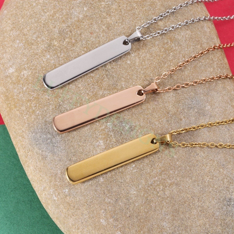 Bar Blank Necklace