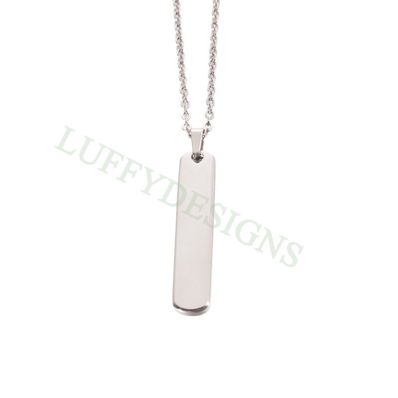 Bar Blank Necklace