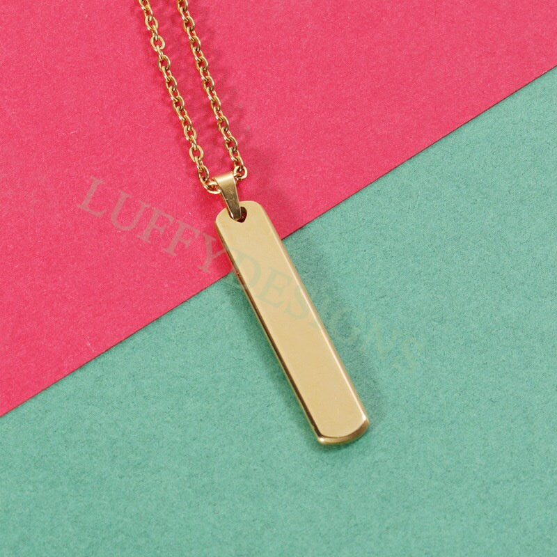 Bar Blank Necklace