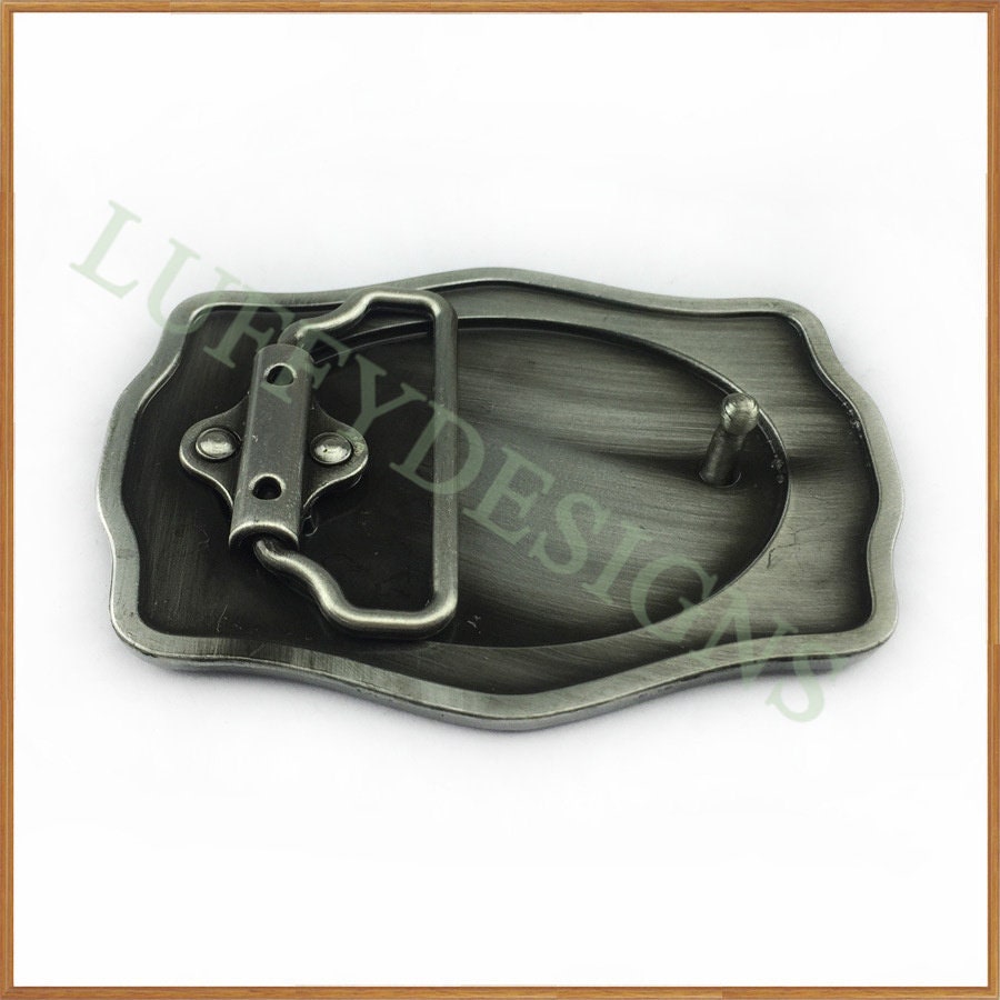 3 1/2" Belt Buckle Blank, Belt Buckle Blank Bases, Wholesale Custom Blank Belt Buckle, DIY Buckle Blanks, Cowboy Belt Buckle Accessories