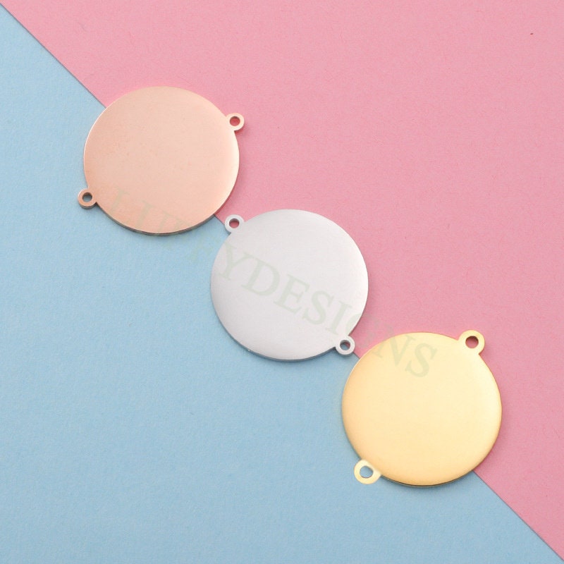 Round Disc Tags
