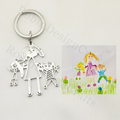 Kids Graffiti Keychain