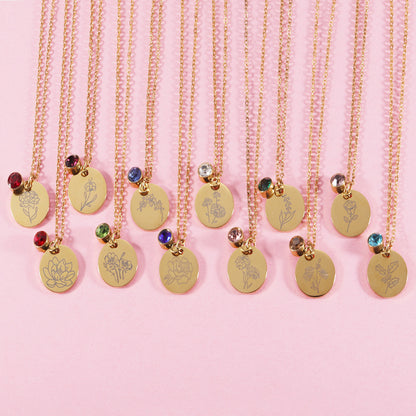 Birthflower Necklace