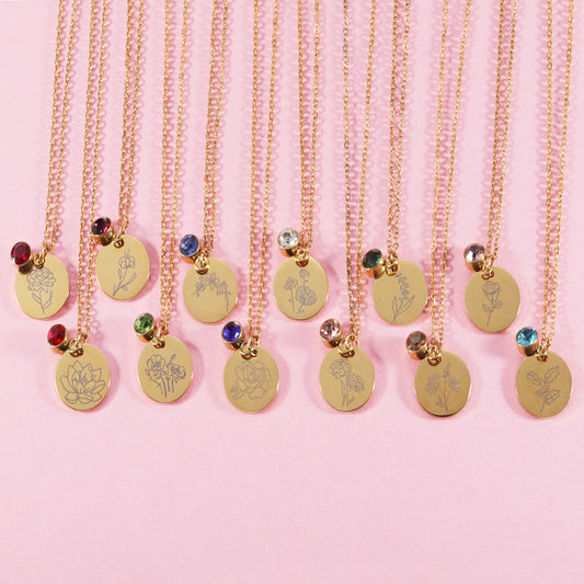 Birthflower Necklace