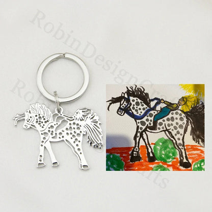 Kids Graffiti Keychain