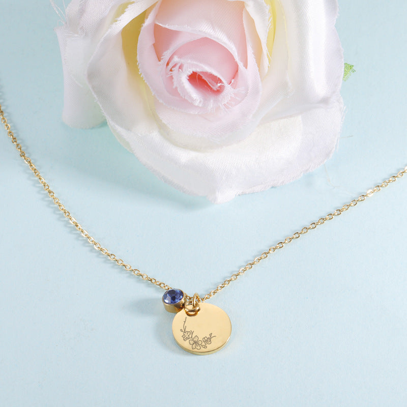 Birthflower Necklace
