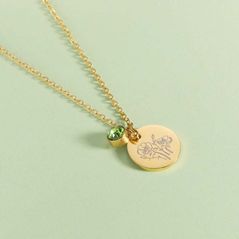 Birthflower Necklace