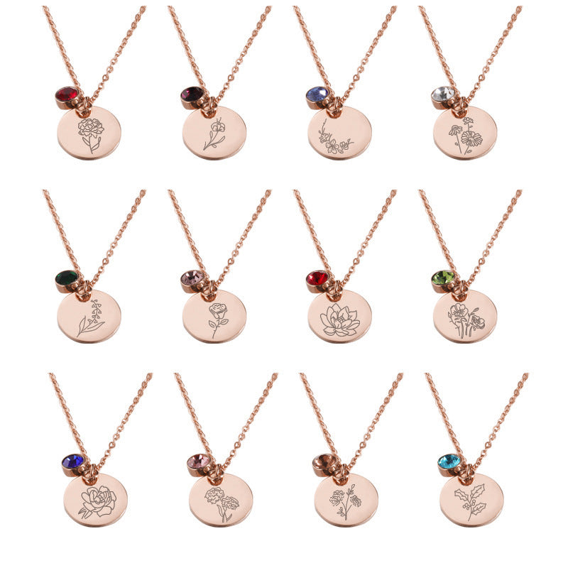 Birthflower Necklace