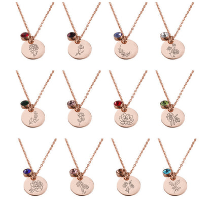 Birthflower Necklace