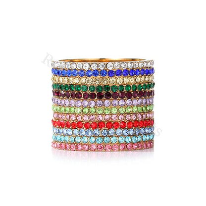 Dainty Birthstone Rings