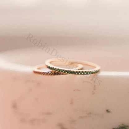 Dainty Birthstone Rings