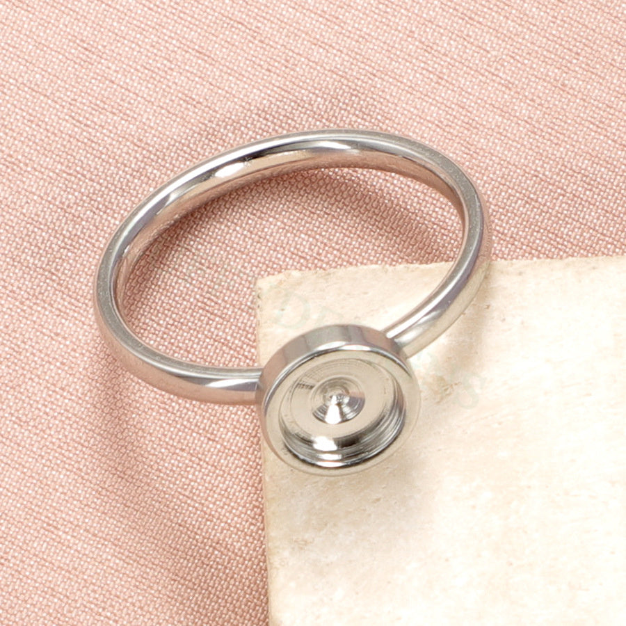 Bezel Cup Ring