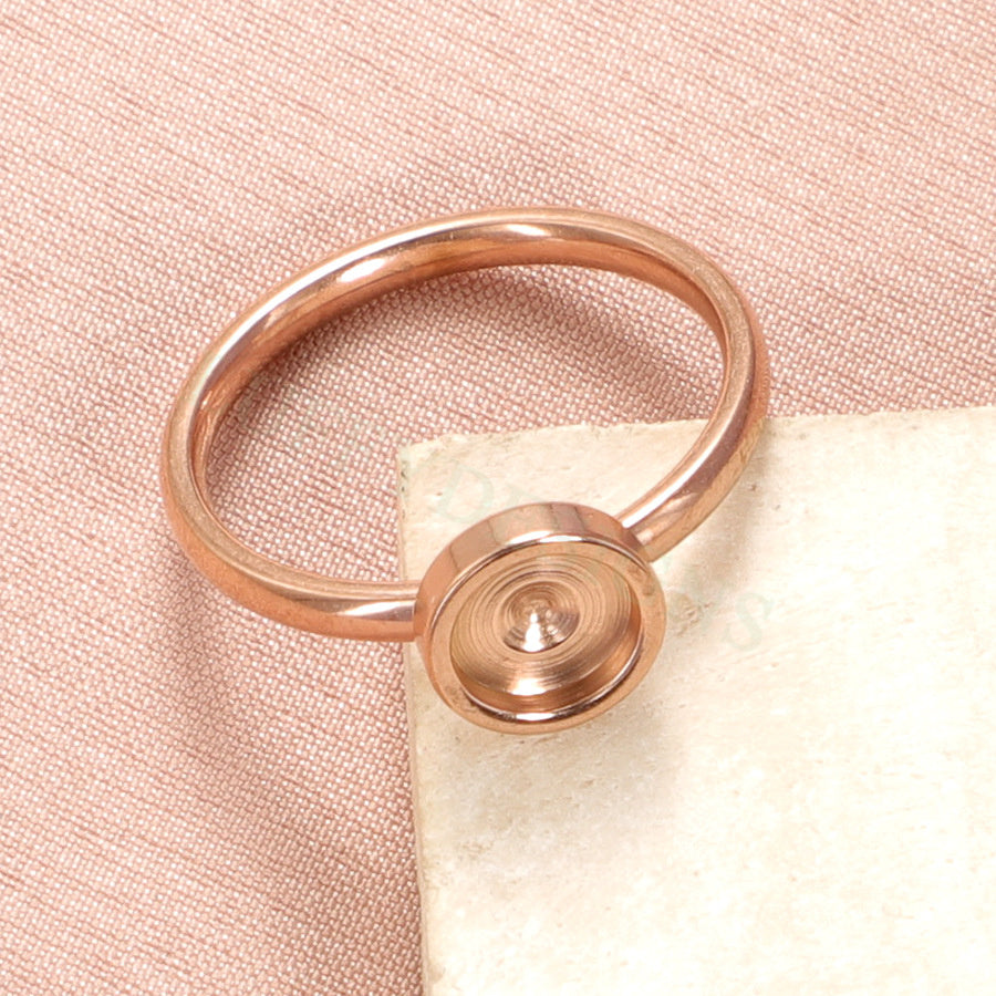 Bezel Cup Ring