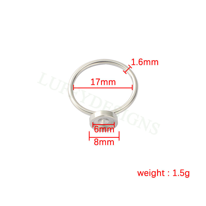 Bezel Cup Ring