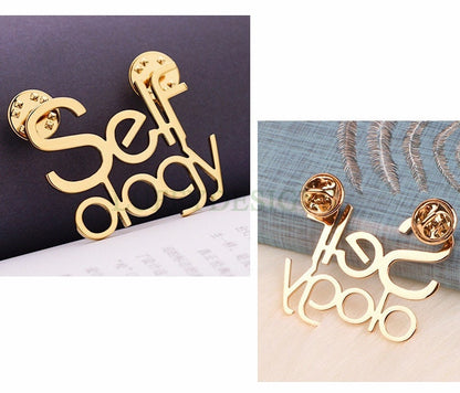 Custom Name Brooch