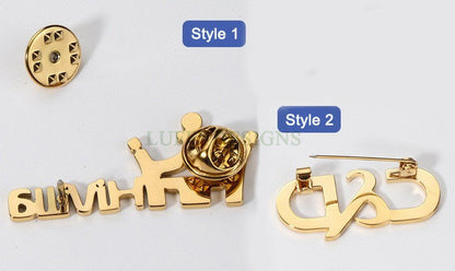 Custom Name Brooch