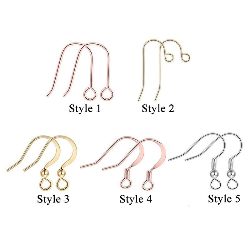 10pcs Gold Ear Wire Hooks, Ball and Coil Earring Hooks, Earring Findings, 24K Gold Plated Brass, Hypo Allergenic French Hooks, Fish Hooks