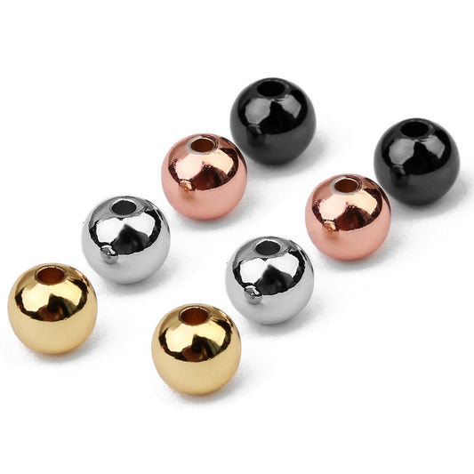 Round Gold Beads