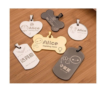 Personalized teardrop necklace