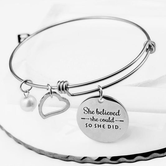 Personalized Name Bracelet, Custom Name Bangle, Engraved Expandable Bangle Bracelet, Gold Name Bracelet, Gift for Her, Custom Word Gifts