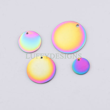 Round Disc Tags