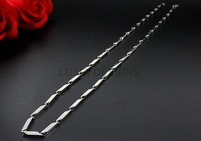 2pcs Finished Diamond Chains, Melon Chain Necklace, 18k Gold /Black plated 316L Stainless Steel, Men's Chains, Bulk Men's Necklace
