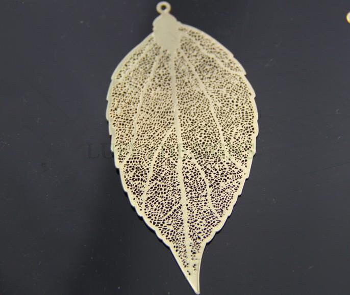 Gold Leaf Pendant