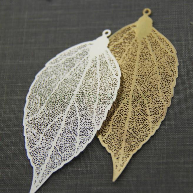 Gold Leaf Pendant