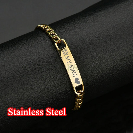 Personalize Bar Bracelet, Custom Name Bracelet, Gold Men Bracelet, Engraved Bracelet, Gift For Men, Men's Custom Bracelet, Father's Day Gift