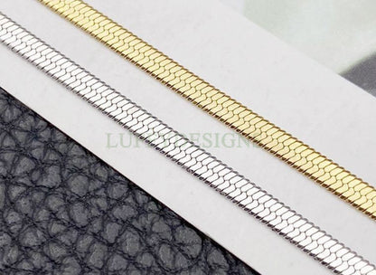Flat Snake Necklace
