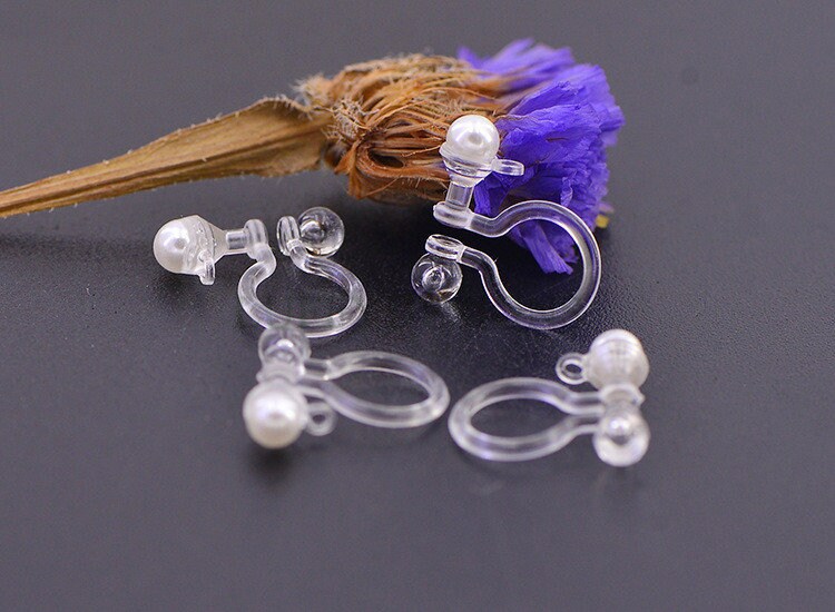 Invisible clip on earring