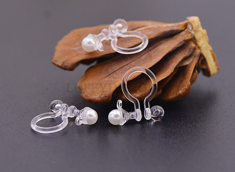 Invisible clip on earring