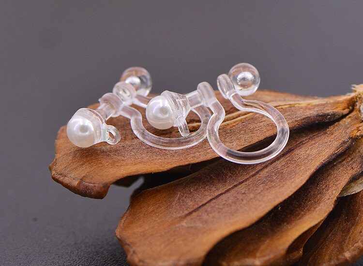 Invisible clip on earring