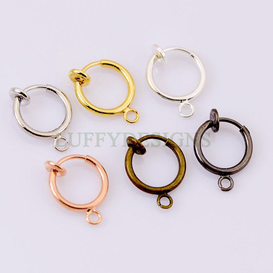 Clip On Fake Earring