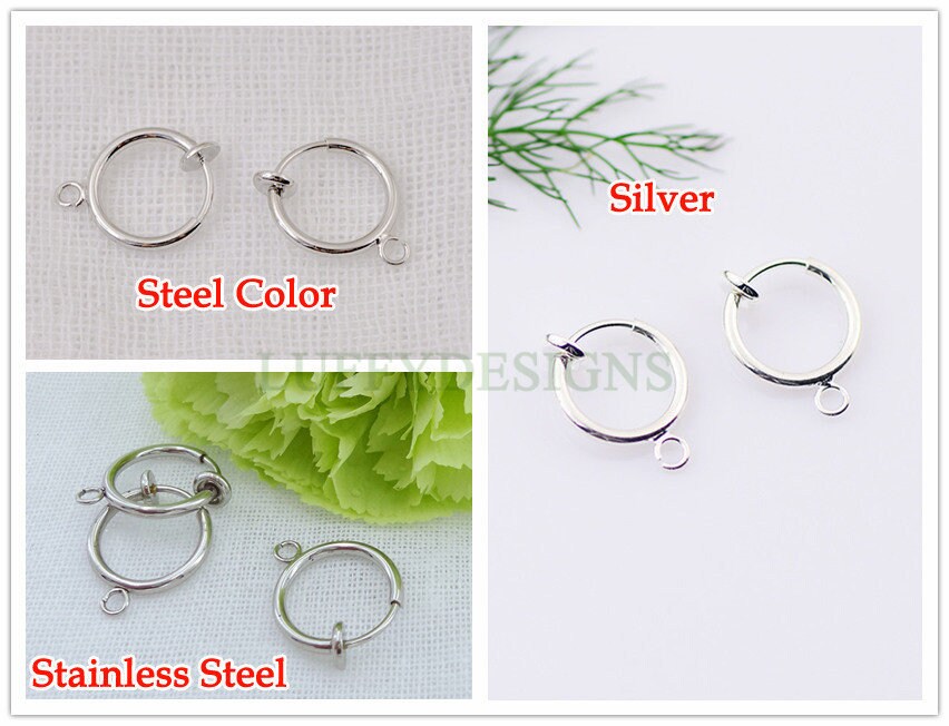 Clip On Fake Earring