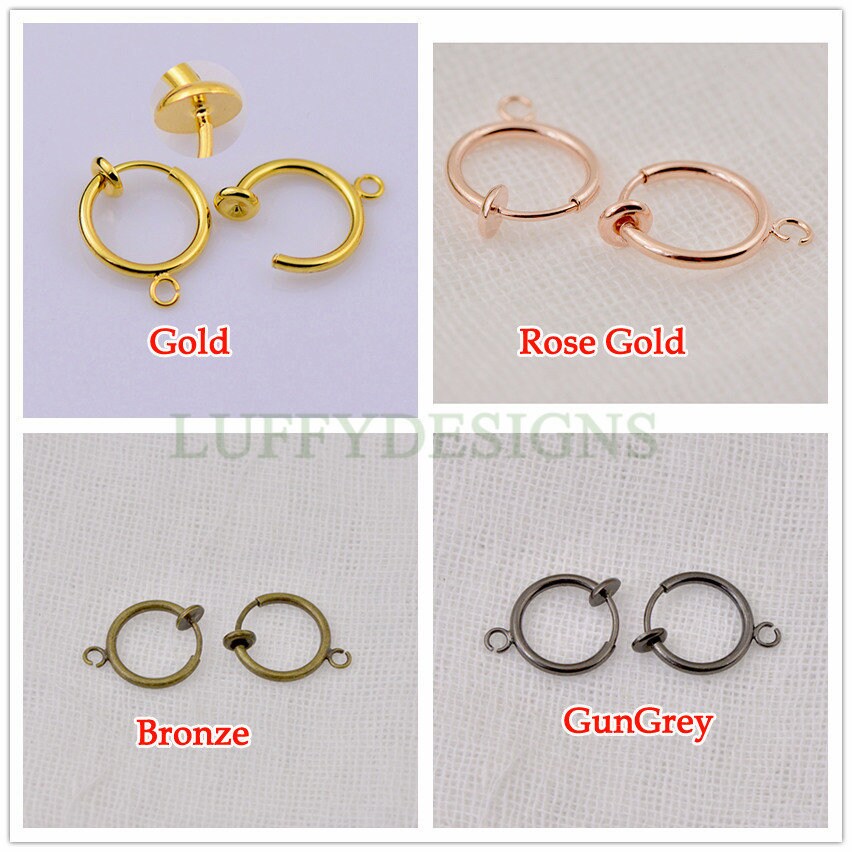 Clip On Fake Earring