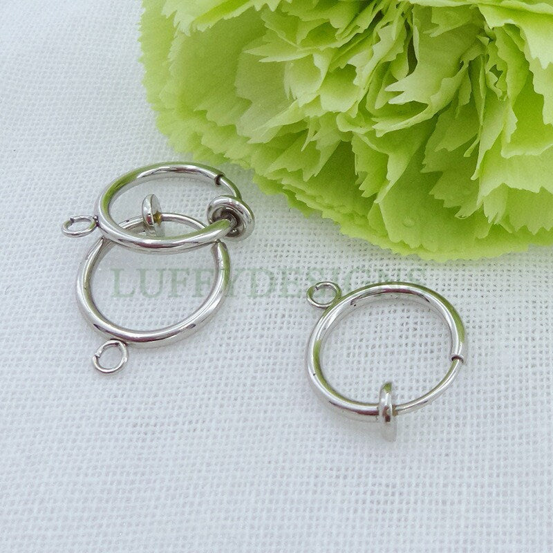 Clip On Fake Earring