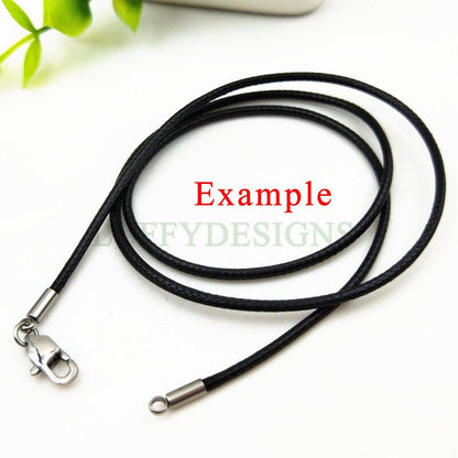 10Pcs Leather Cord End Cap with Lobster Claw Clasp, 18K Gold plated 304 Stainless Steel, Gold Jewelry Making Supplies Findings 1.2 - 3.1mm