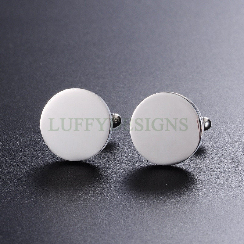 18mm French cufflinks blank