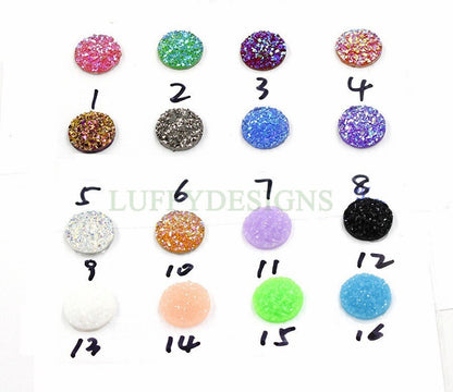 12mm Druzy Charms